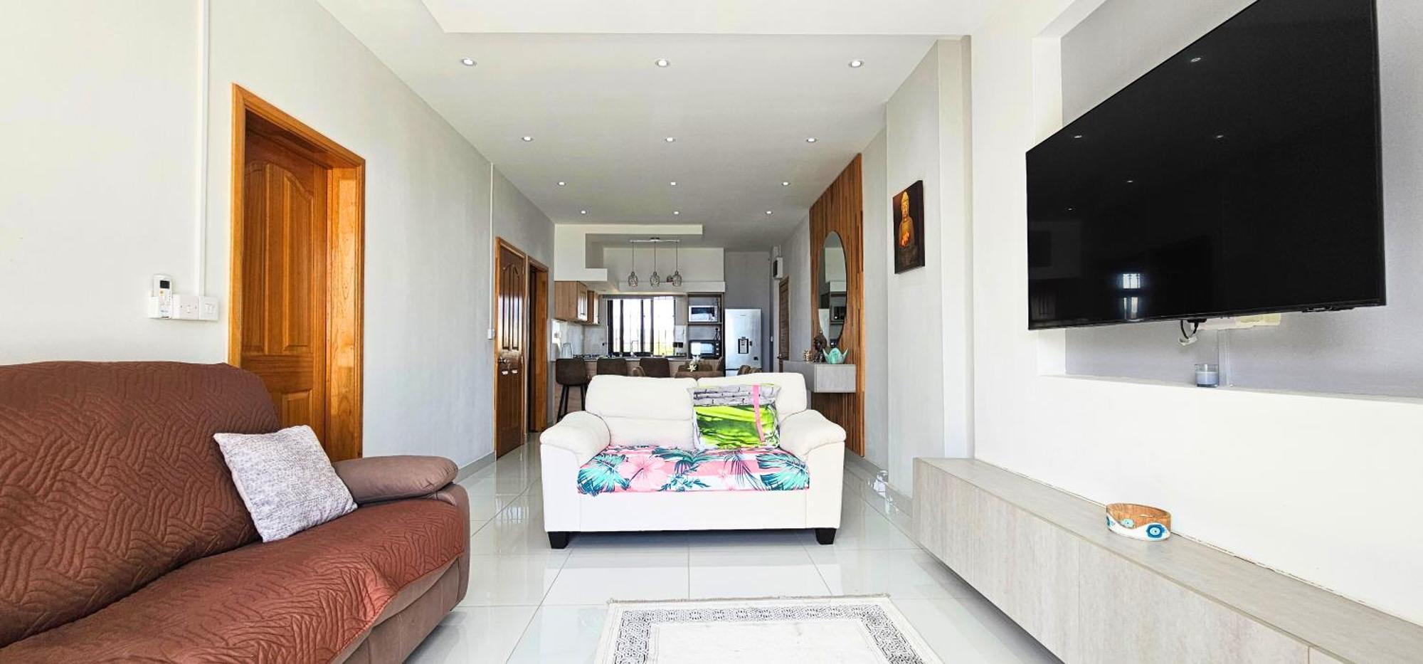 شقة Zen Retreat With Stunning Sea Views And Sunsets Flic-en-Flacq المظهر الخارجي الصورة