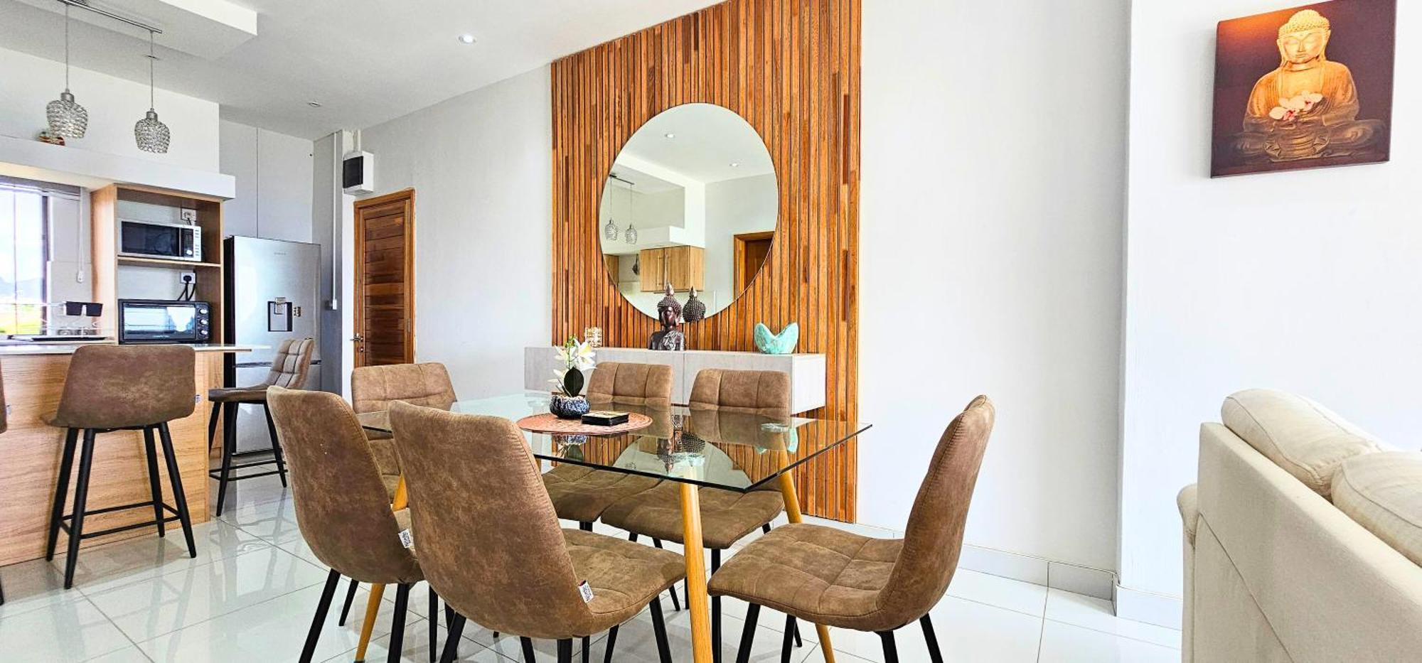 شقة Zen Retreat With Stunning Sea Views And Sunsets Flic-en-Flacq المظهر الخارجي الصورة